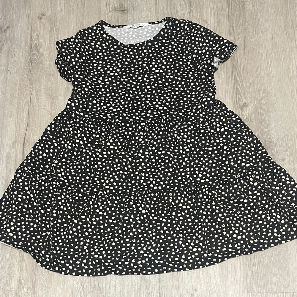 H&M Black and White‎ Polka Dot Kids Dress